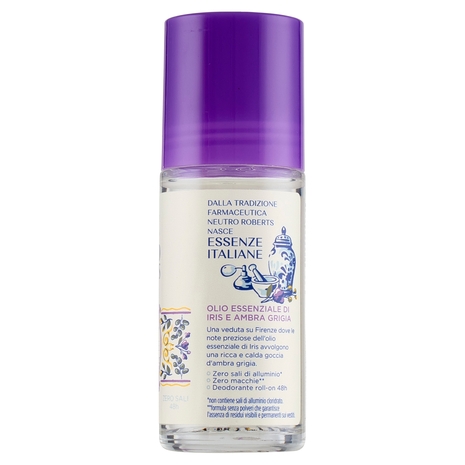 Neutro Roberts Essenze Italiane Firenze Olio Essenziale di Iris e Ambra Grigia 50 ml